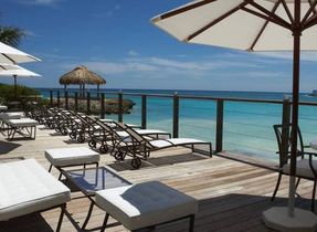 Hotel Eden Roc Cap Cana Terrace sea view Hotel Eden Roc Cap Cana Terrace sea view